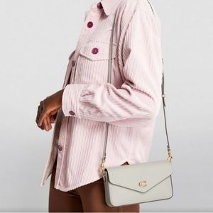 NWT Coach WYN Crossbody Bag Dove Gray